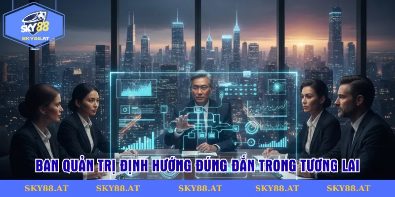 Ban quản trị định hướng đúng đắn trong tương lai