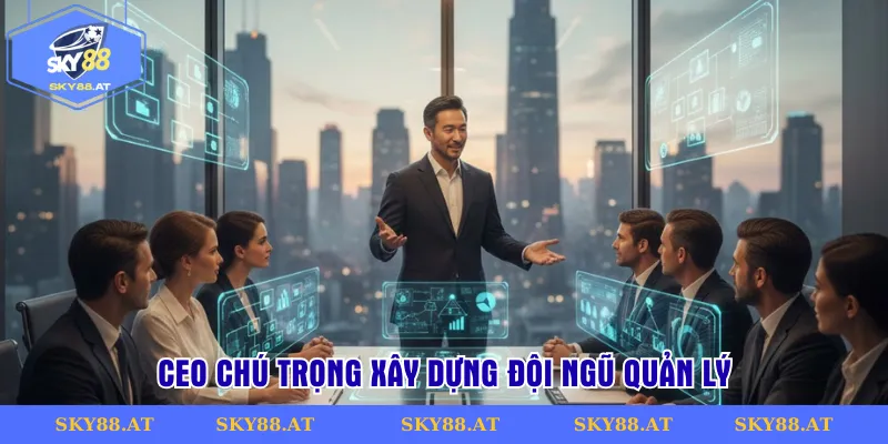 CEO chú trọng xây dựng đội ngũ quản lý
